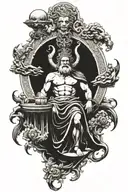 gods Olympus tattoo design idea