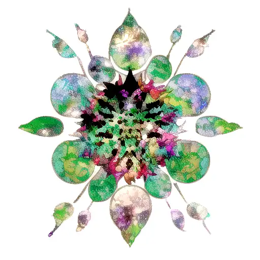 Black clover anime tattoo design idea