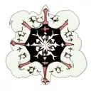 Black clover anime tattoo design idea