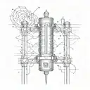 tesla coil tattoo design idea