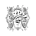 baybayin calligraphy that says mahal tattoo design idea