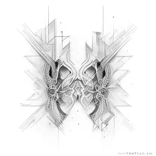 scoliosis tattoo design idea