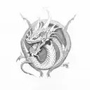 Dragon from avatar tattoo design idea