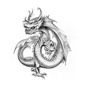 Dragon from avatar tattoo design idea