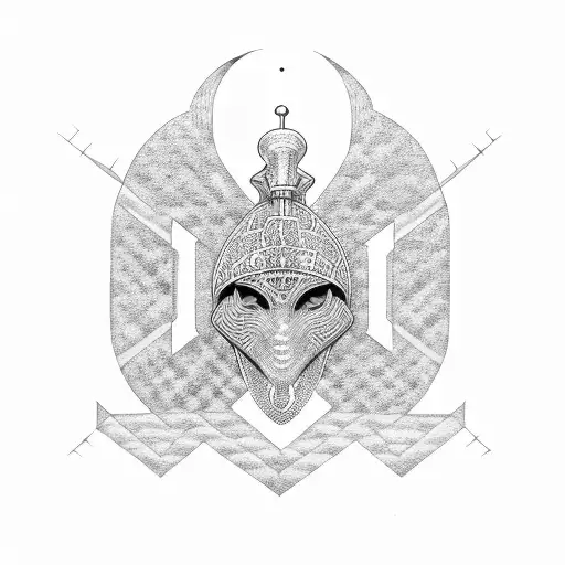 Ankh Symbol tattoo design idea