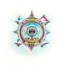 Third Eye tattoo design idea