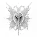 Ankh Symbol tattoo design idea