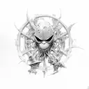 spawn tattoo design idea