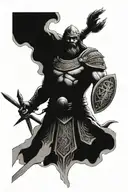 warrior fighter moses leader survivor strong u stoppable invincible tattoo design idea