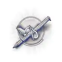 Joshua 1:9 tattoo design idea