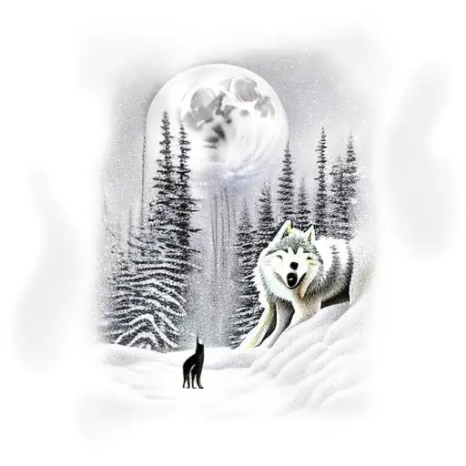 Arctic Wolf Posters for Sale | Redbubble