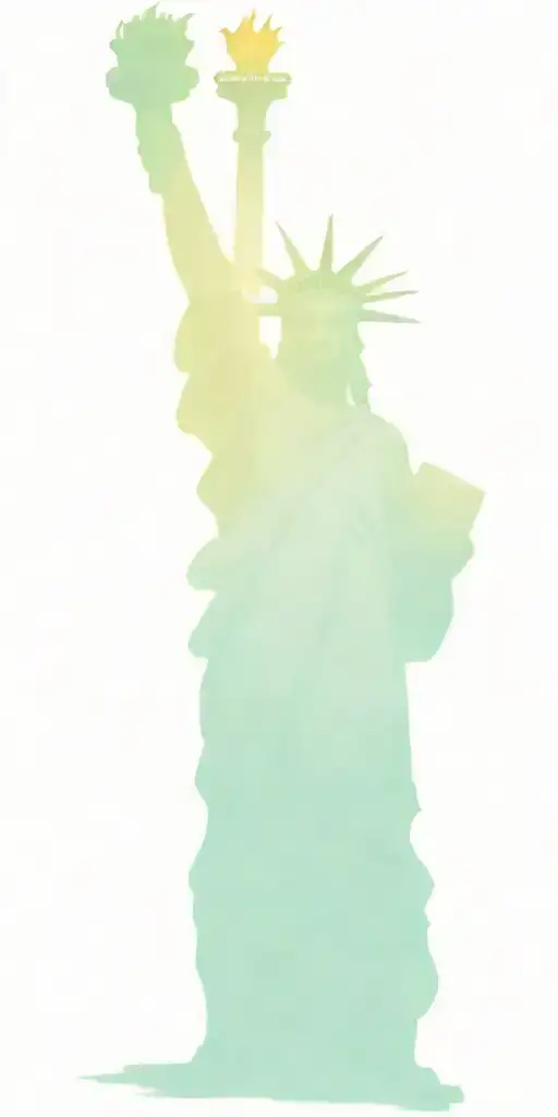 America Statue of Liberty welcome to Las Vegas sign tattoo design idea