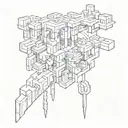 minecraft tattoo design idea