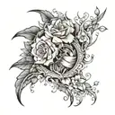 irsh leprachun tattoo design idea