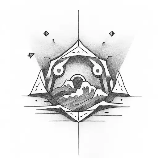 minimalistic tattoo about depression  tattoo design idea