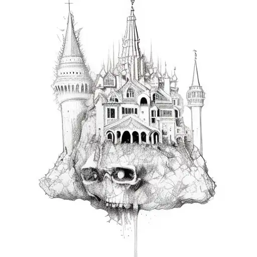 Imagine there's no countries It isn't hard to do Nothing to kill or die for And no religion, too tattoo design idea