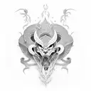 Naga tattoo design idea