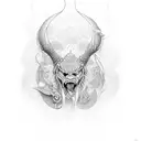 Naga tattoo design idea