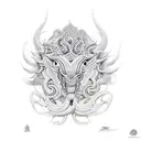 phaya Naga tattoo design idea