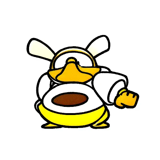 psyduck tattoo design idea