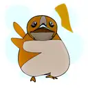 psyduck tattoo design idea