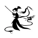 Disney Mulan with Mushu tattoo design idea