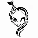 Disney Mulan with Mushu tattoo design idea