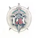 Isaiah 43:1-3 tattoo design idea