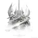 oblivion keyblade tattoo design idea