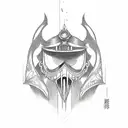 oblivion keyblade tattoo design idea
