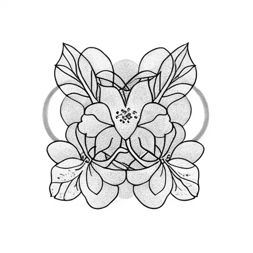 Cherry Blossom tattoo design idea