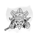 luffy's straw hat, Sasuke Eternal Mangenkyo sharingan, 7-star dragonball tattoo design idea