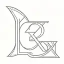 Roman numeral 5 tattoo design idea