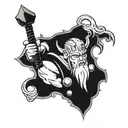 Thor The thundergod tattoo design idea