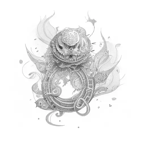 growth tattoo design idea