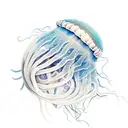 jelly fish  tattoo design idea