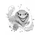 kids names tattoo design idea