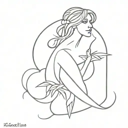 renaissance tattoo design idea