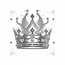 Queen's Crown tattoo design idea