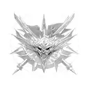 spawn fighting with apex mirage  tattoo design idea