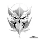 spawn fighting with apex mirage  tattoo design idea