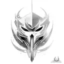spawn fighting with apex mirage  tattoo design idea