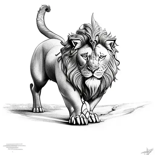 Aslan from The Chronicles of Narnia  tattoo design idea
