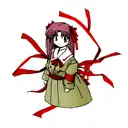 Red Ribbon Army tattoo design idea