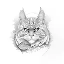 cookie tattoo design idea