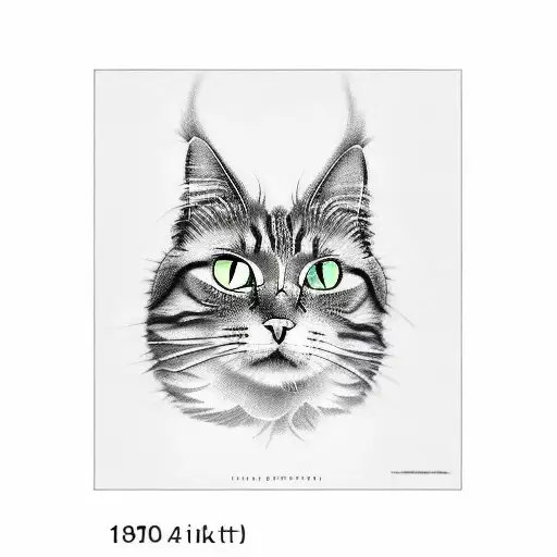 scientist cat book chemistry tattoo design idea