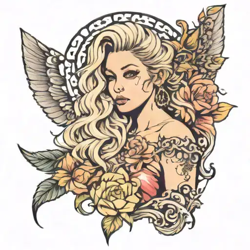 Shakira tattoo design idea