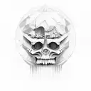 SIMBOL OF LONELYNESS AND DESPAIR tattoo design idea