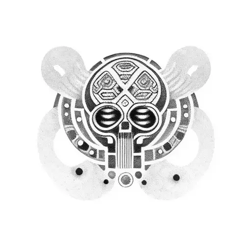 Tlaloc tattoo design idea