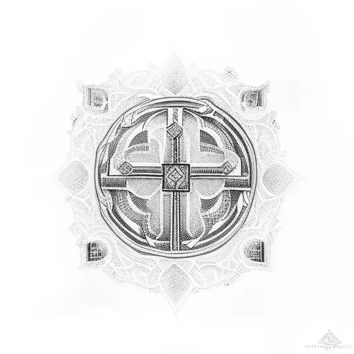 Orthodox tattoo design idea